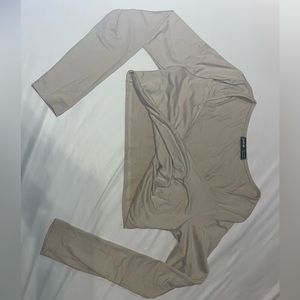 Cute Cropped Criss Cross Top